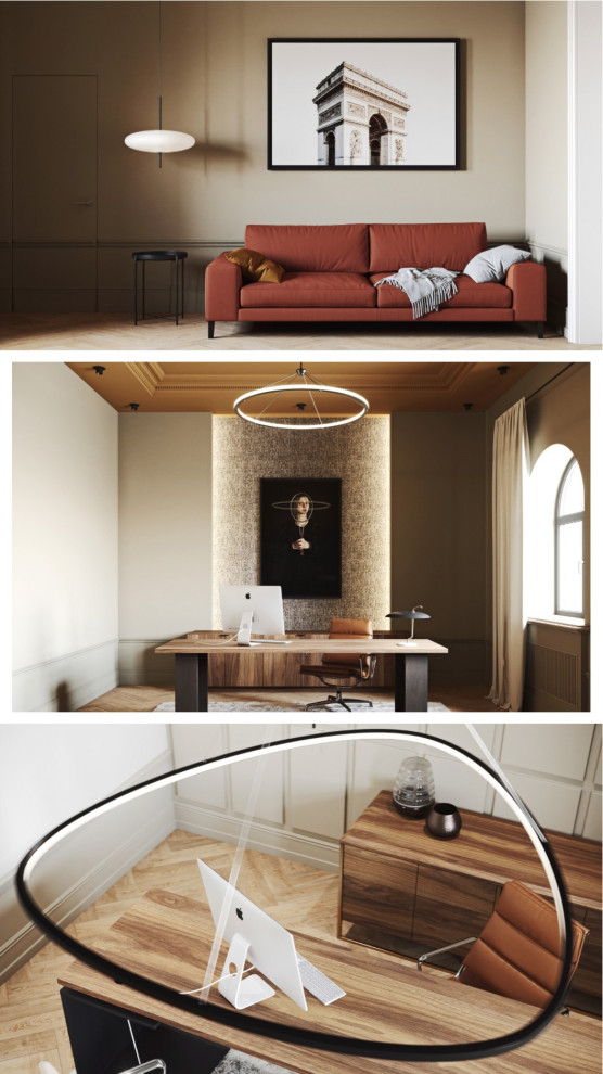 Рабочая резиденция (загородный дом 360м2)