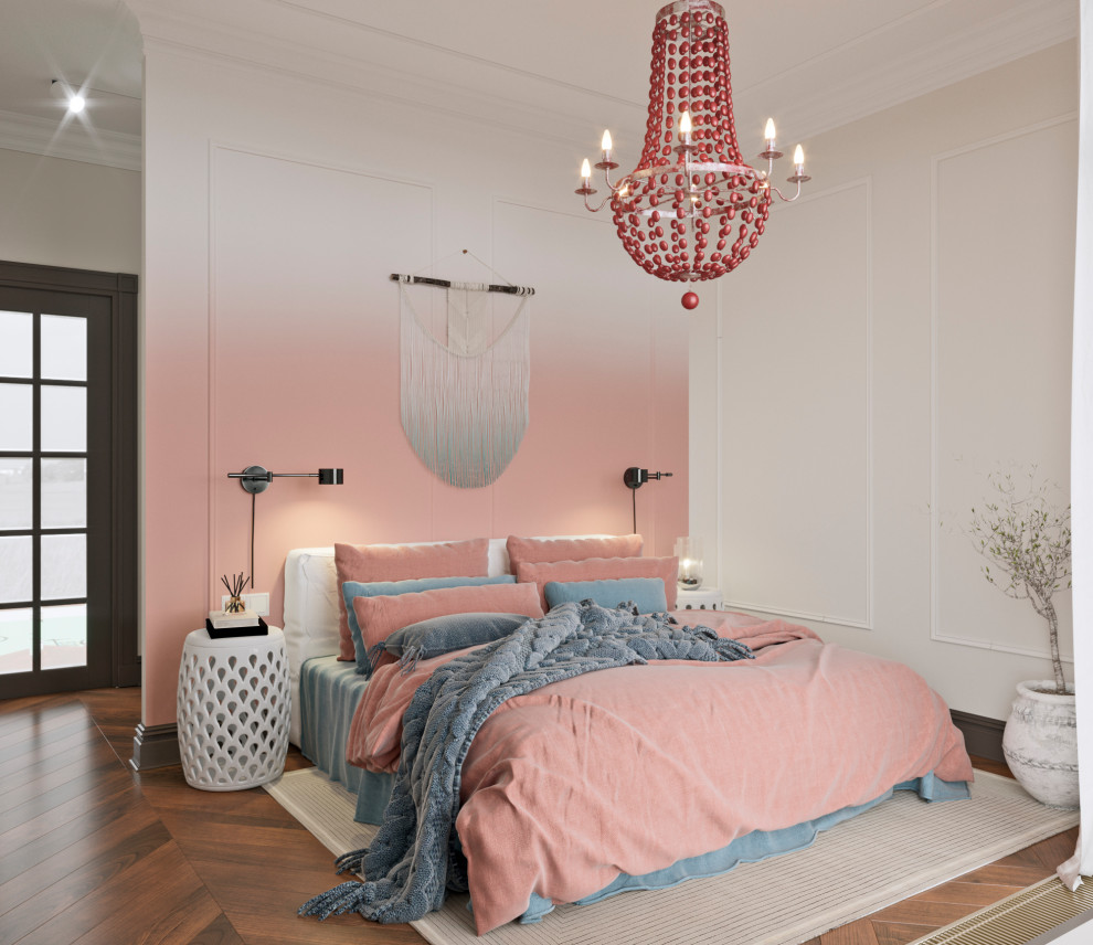 Обложка проекта: Нежная спальня для девушки