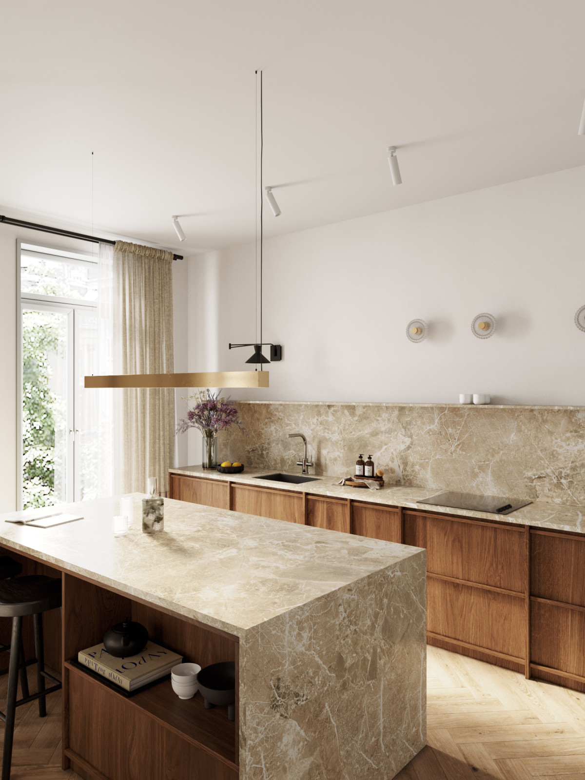 Квартира 170 м2 в Пресненском районе