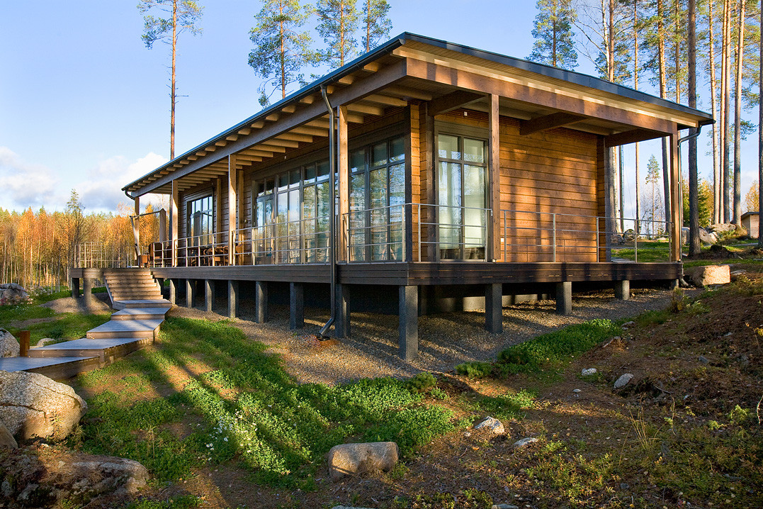 Деревянный Комплекс в Финляндии