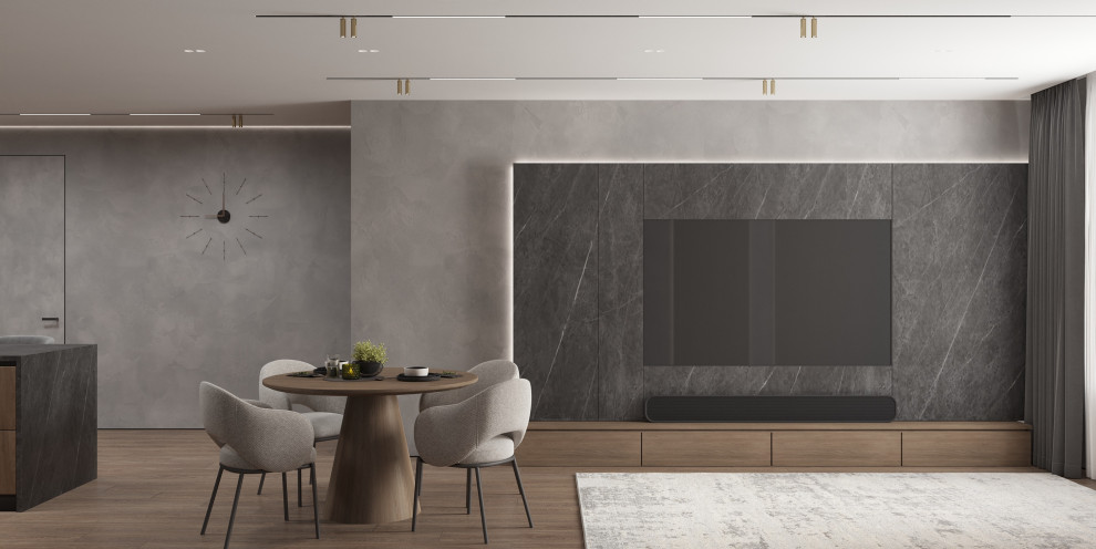 Стильная 3-х комнатная квартира в ЖК Прованс. Проект