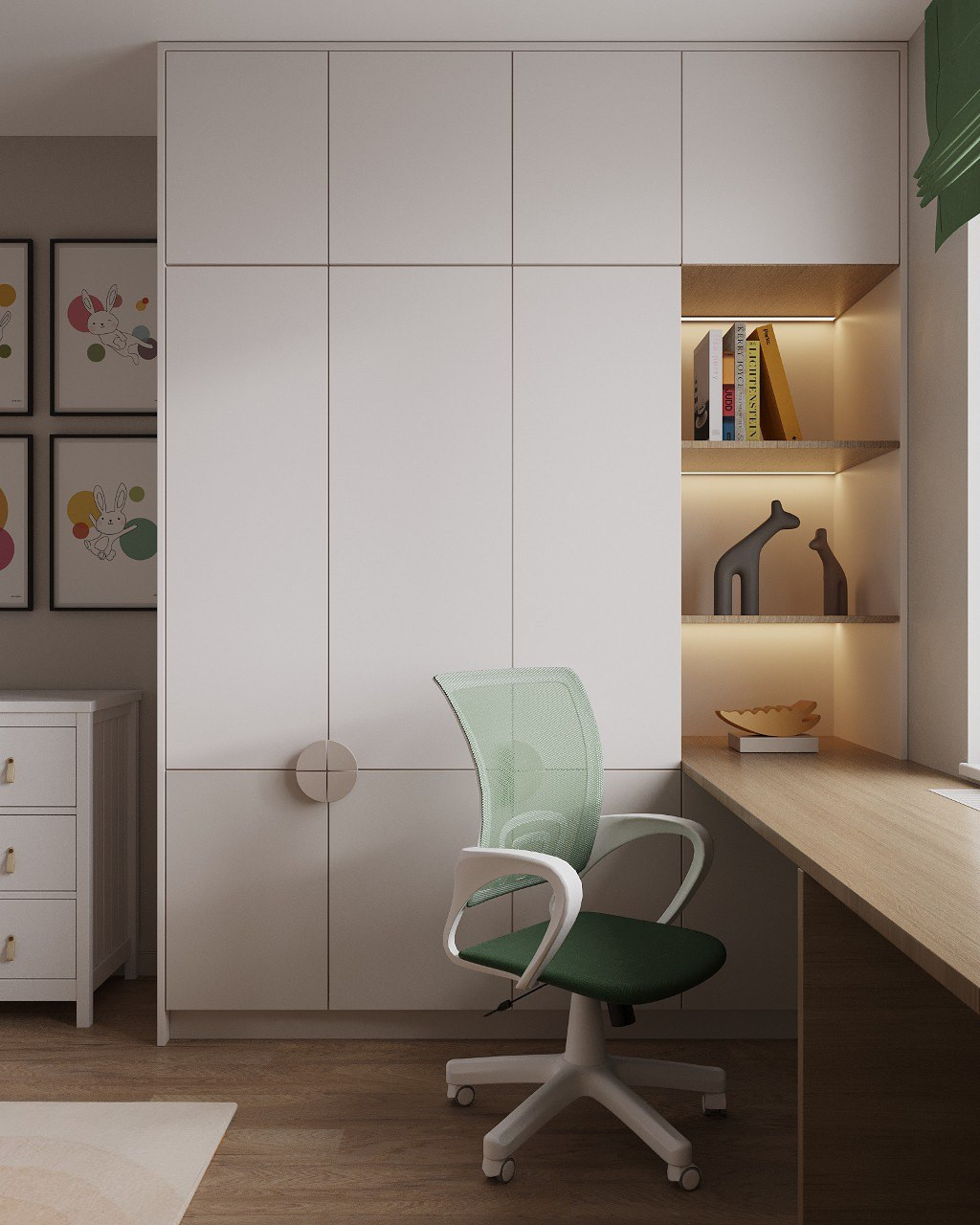 Дизайн 3-х комнатной квартиры в ЖК ГАЛАКТИКА PRO