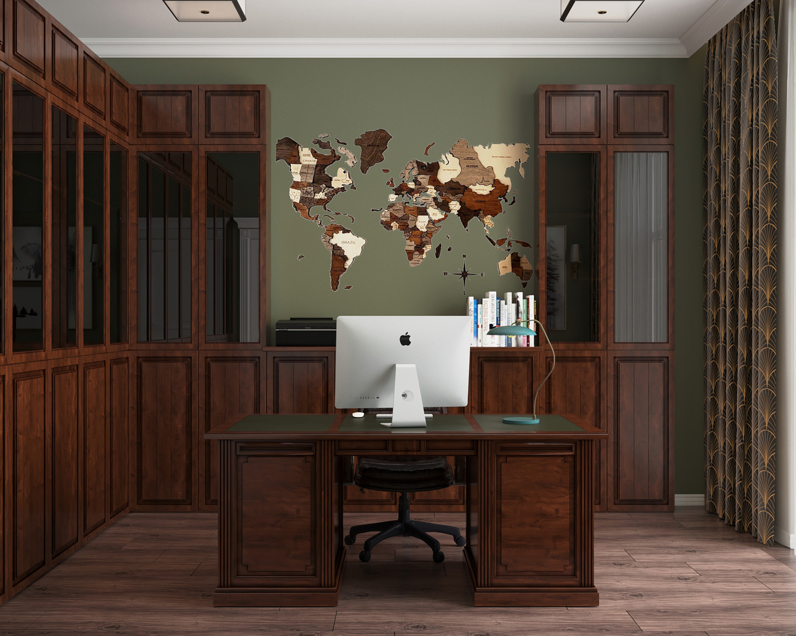 Интерьер дома в современном классическом стиле