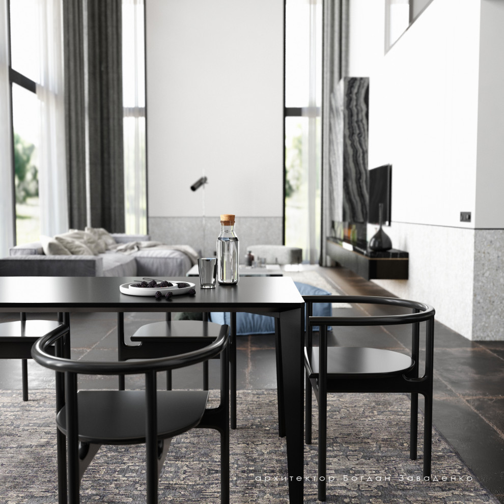 Шале интерьер