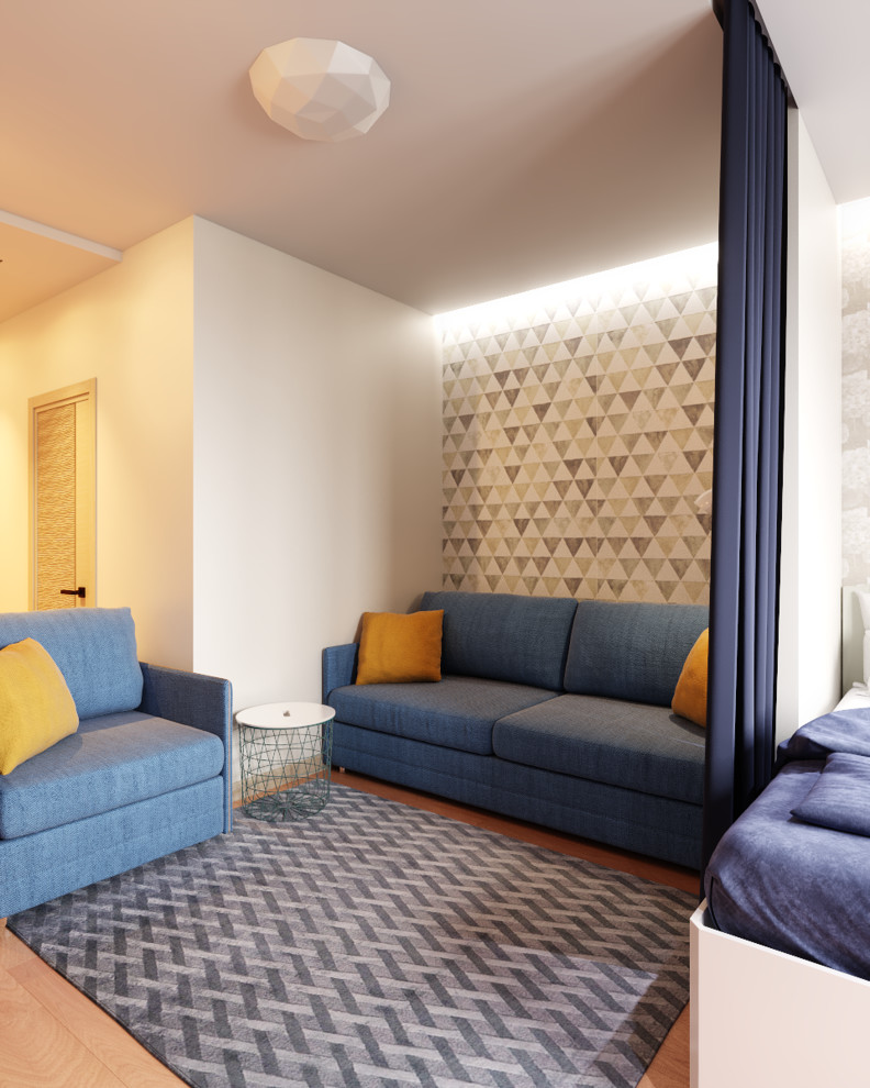 Красочная квартира для молодой семьи