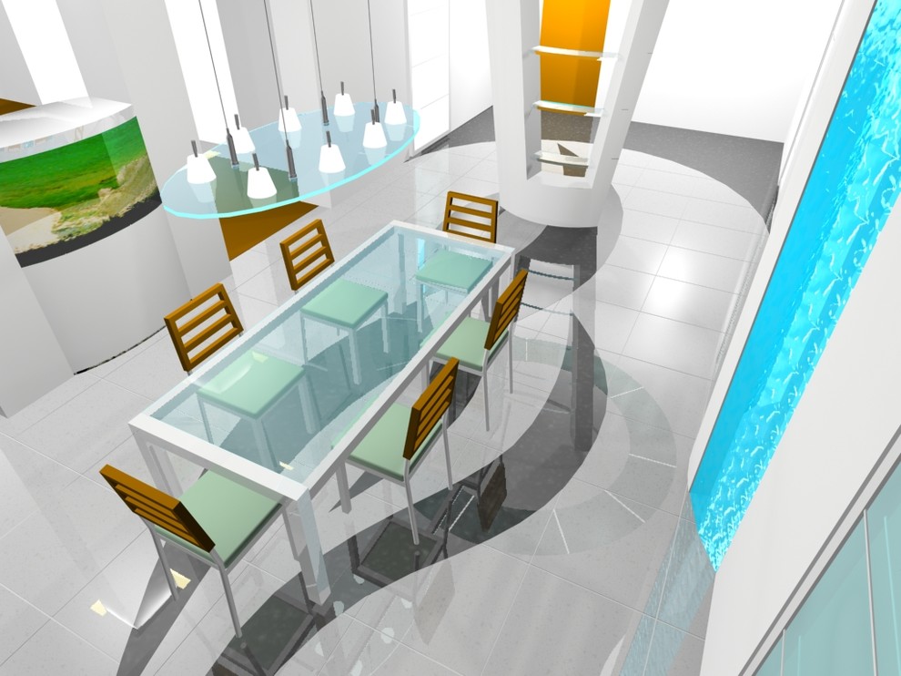 2003 г. Квартира в современном стиле.