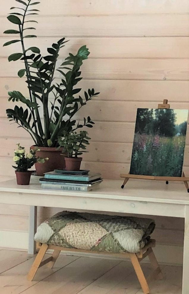 Интерьер финского деревянного коттеджа