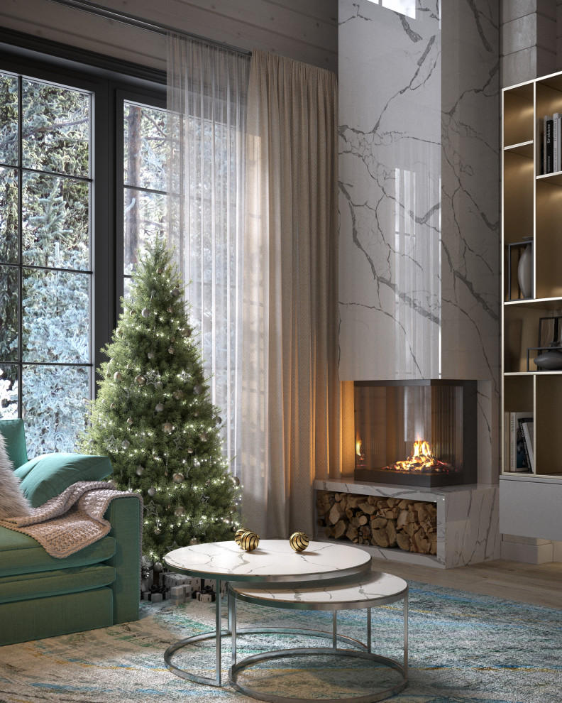 Дом из бруса в КП Перелески