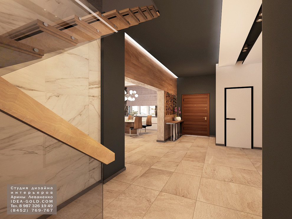 Загородный дом "Контрастные черты"