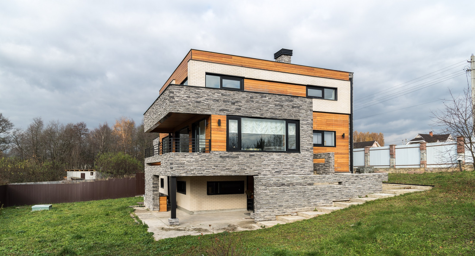 Обложка проекта: Загородный дом в Московской области