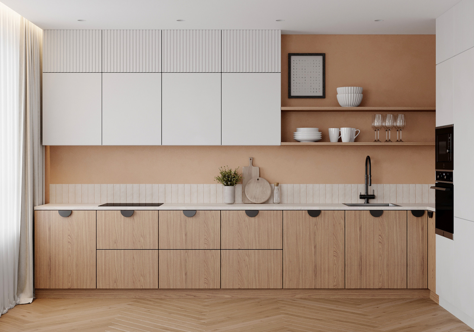 гостиная-кухня