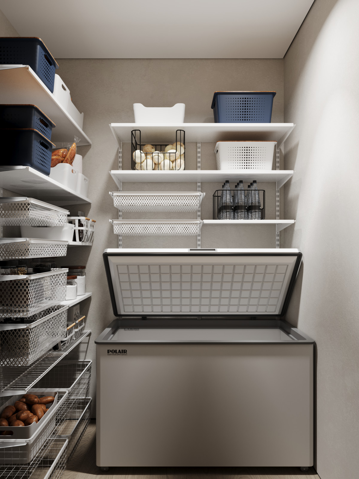 Интерьер квартиры с панорамными окнами