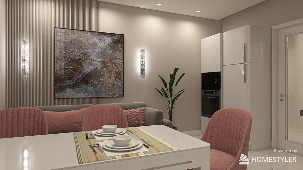 Проект трехкомнатной квартиры