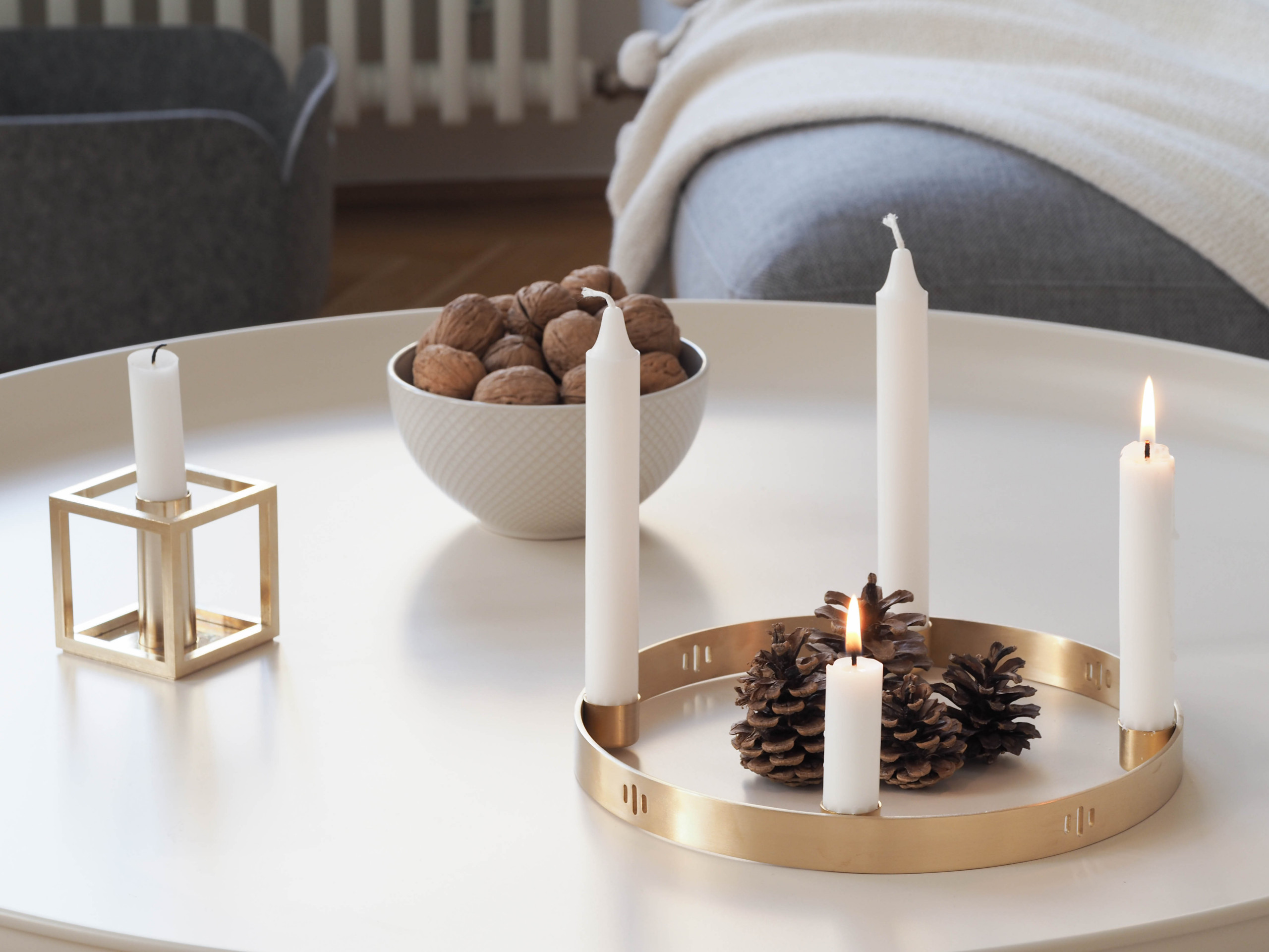 Houzz Австрия: Белое Рождество и белая квартира в Вене