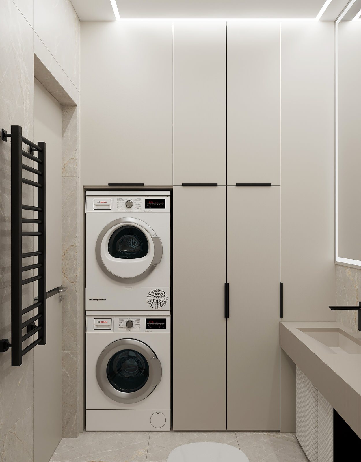 2023г. Интерьер квартиры 134 м2 в ЖК "Чикаго"