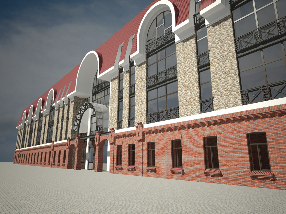 Реконструкция гостиницы в стиле Лофт