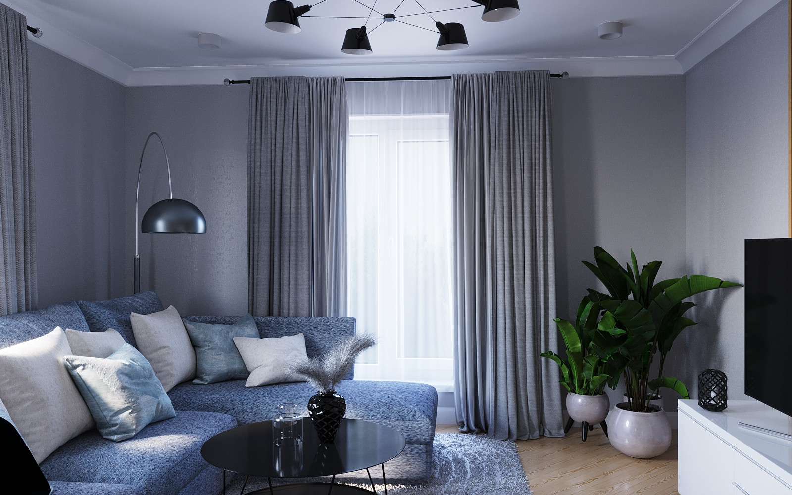 Обложка проекта: Кухня-гостиная