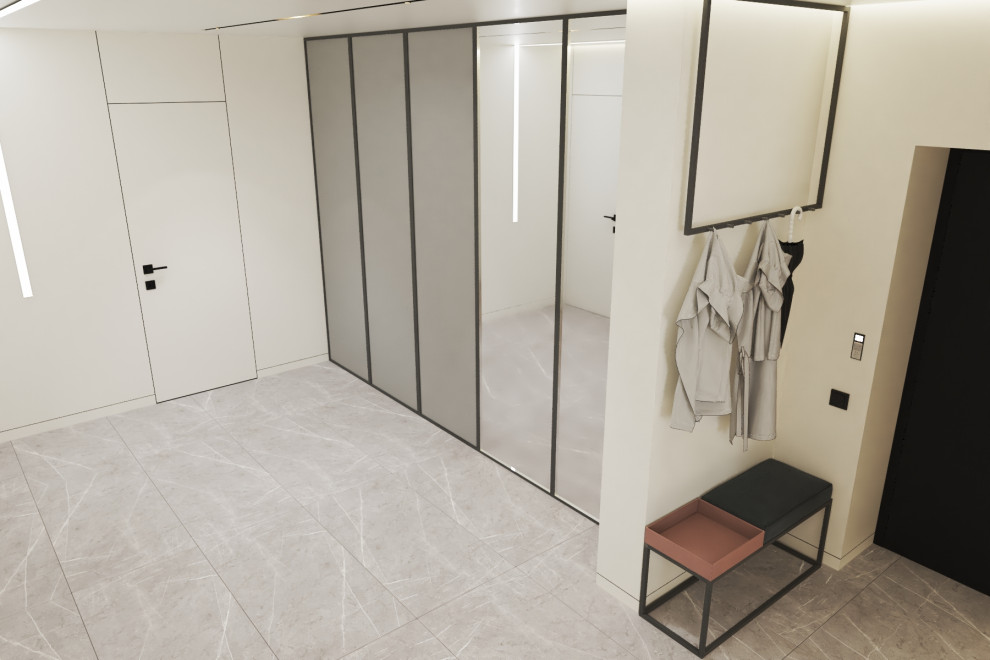 Прихожая в квартире 140 кв.м.  в новостройке