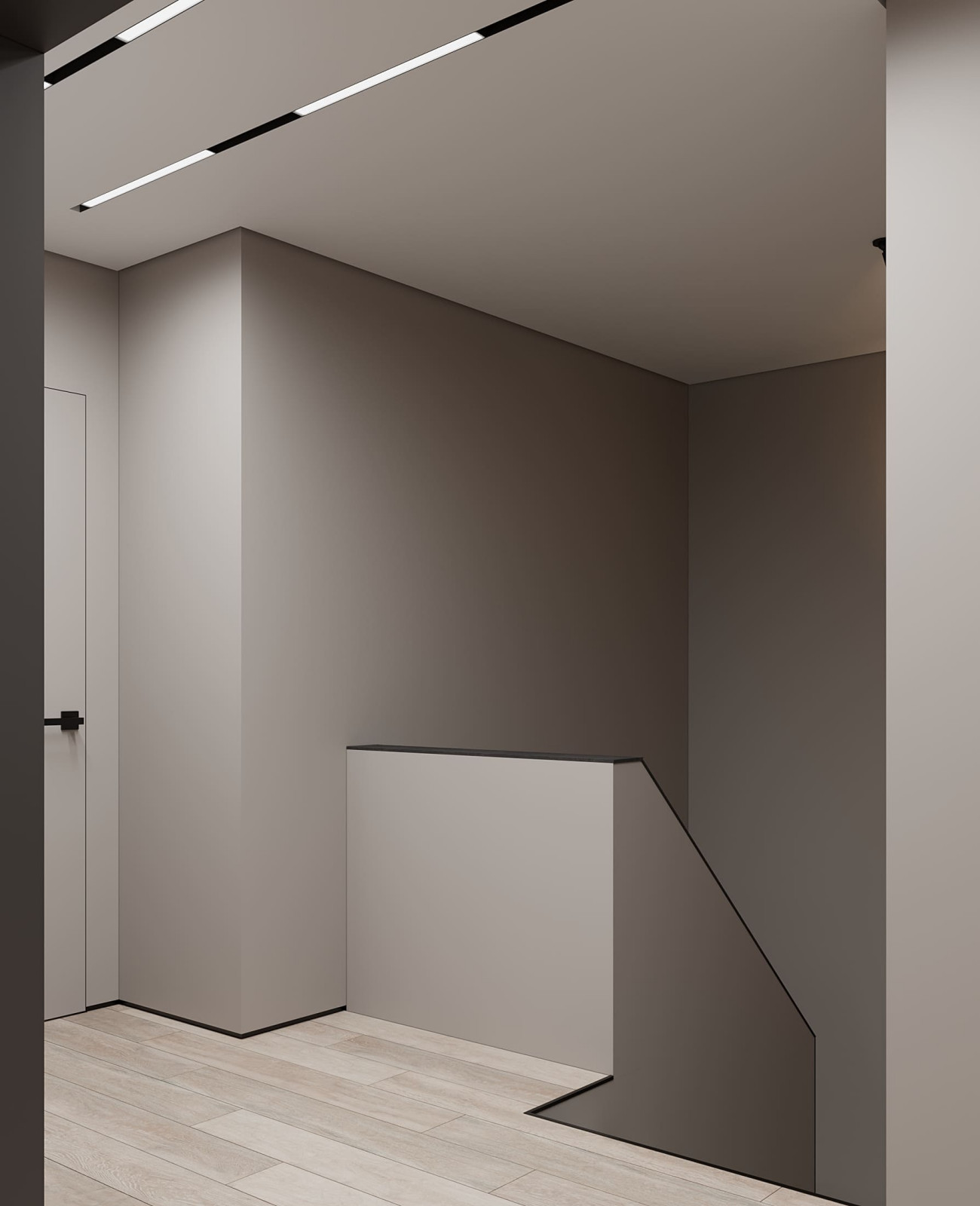 Дизайн-проект пентхауса для молодой пары