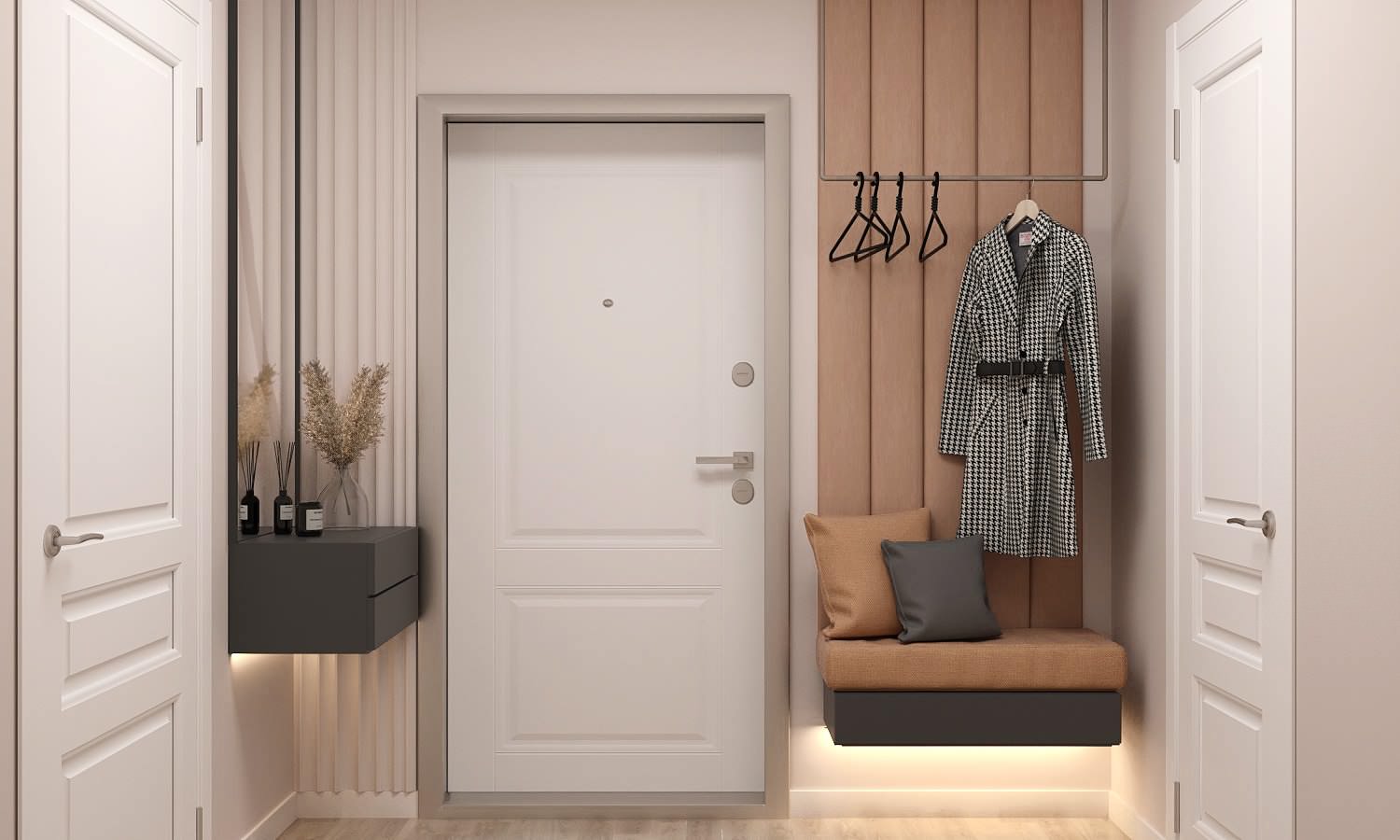 Двухкомнатная квартира 50м2