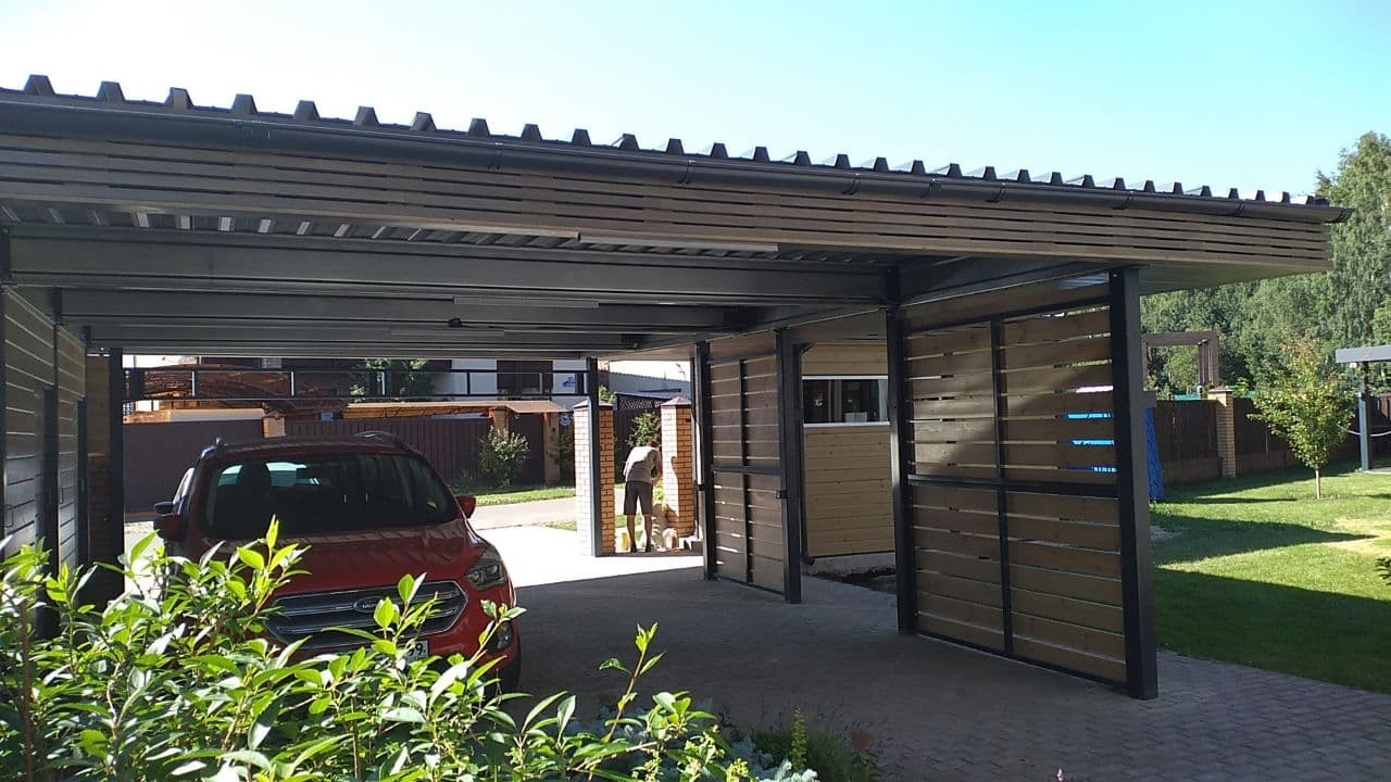 Стольный. Навес