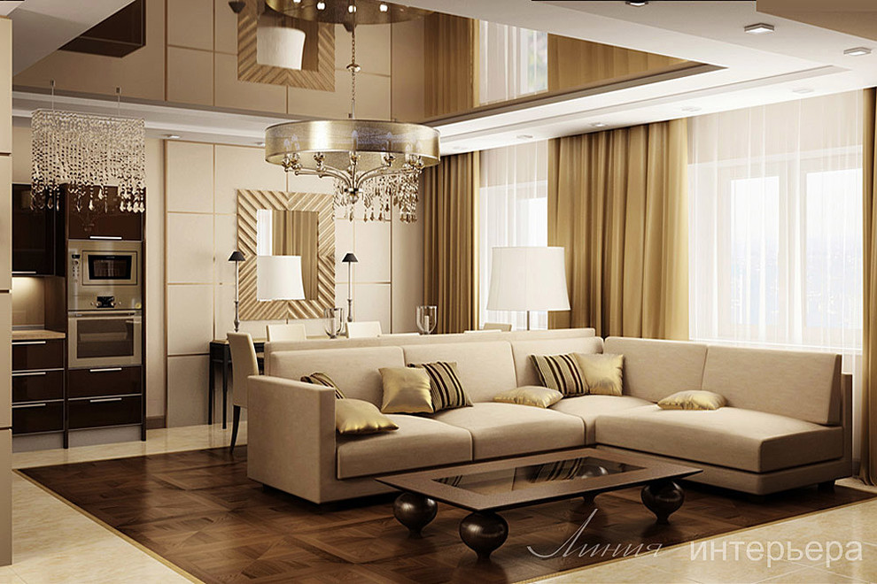 3–Х КОМНАТНАЯ КВАРТИРА (122 М2) СВОБОДНОЙ ПЛАНИРОВКИ В СОВРЕМЕННОМ СТИЛЕ