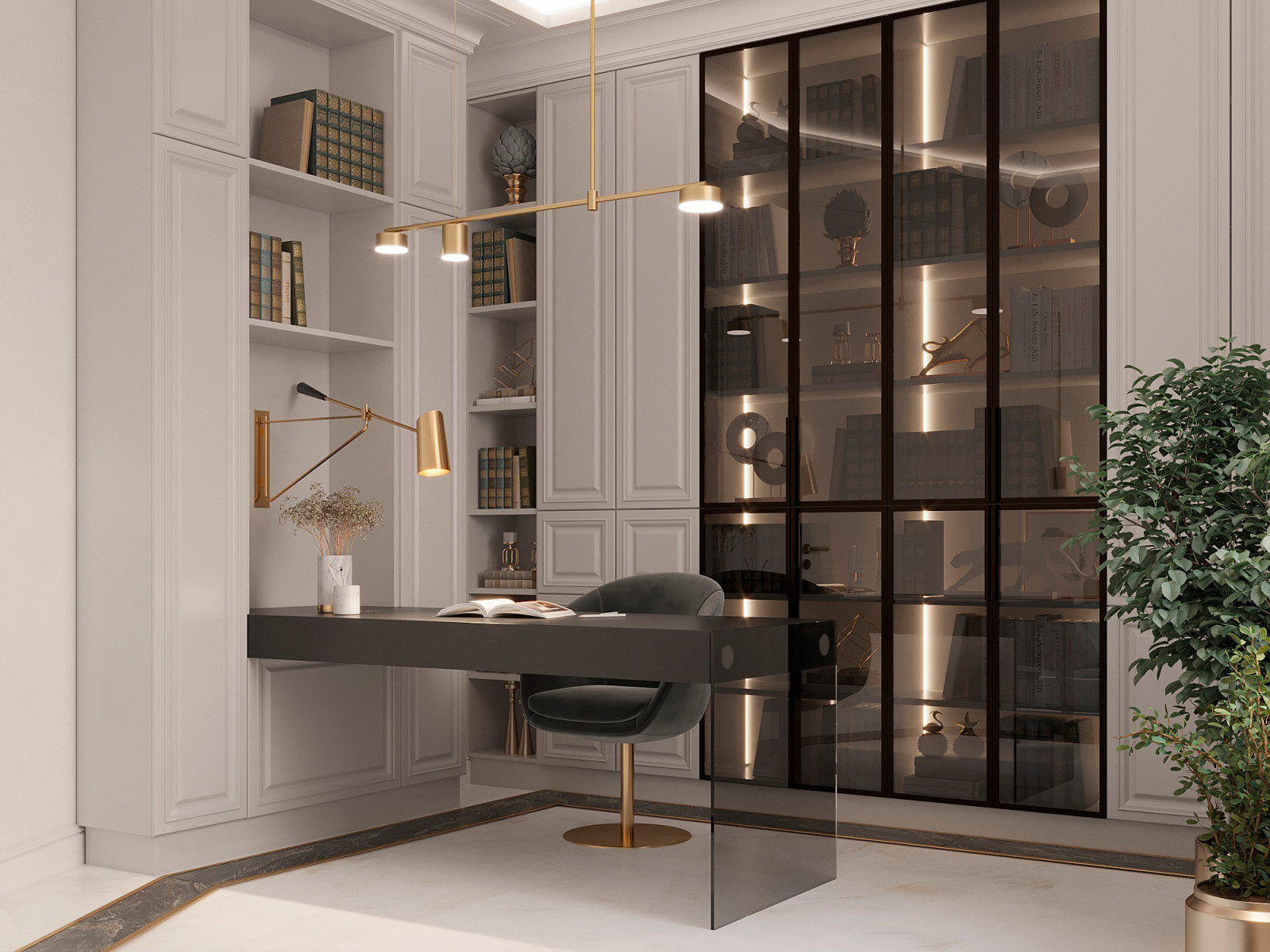 Дизайн интерьера дома 230м2