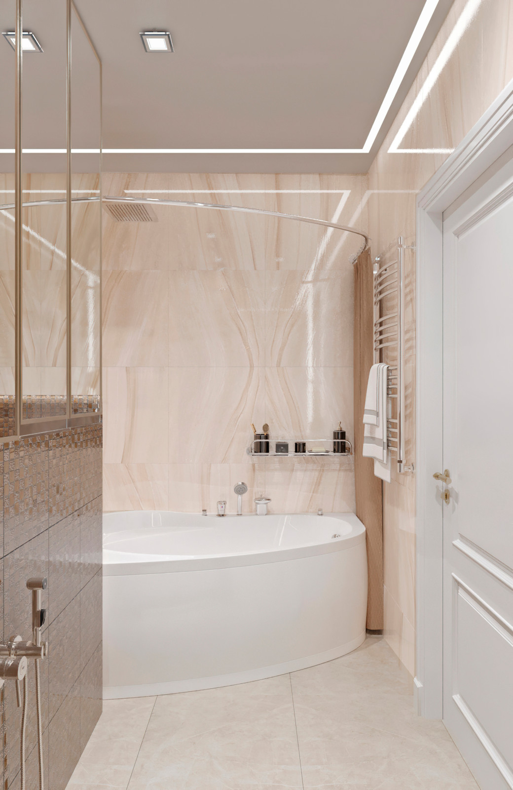 Дизайн квартиры в стиле неоклассика