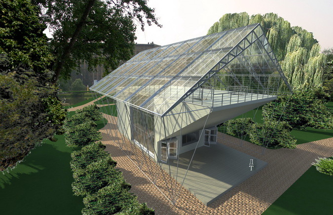 эскизный проект летнего кинотеатра