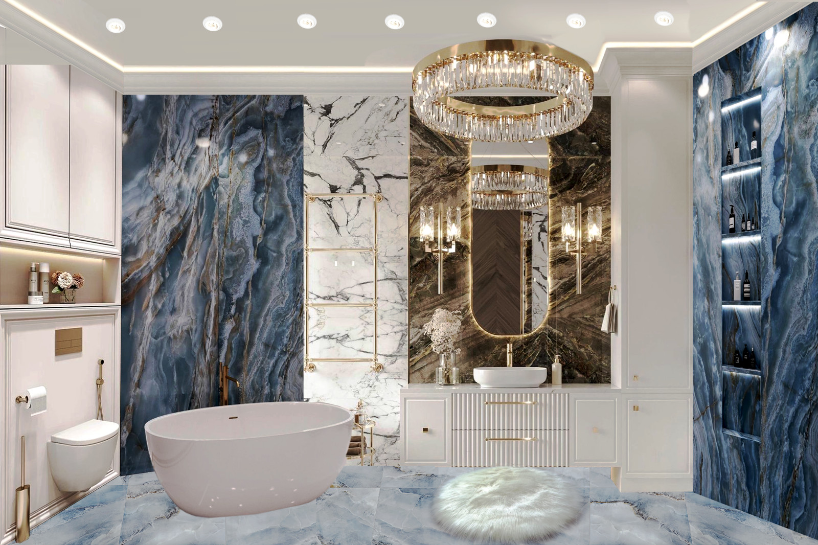 ЖК Neva Towers, 3D-коллажи