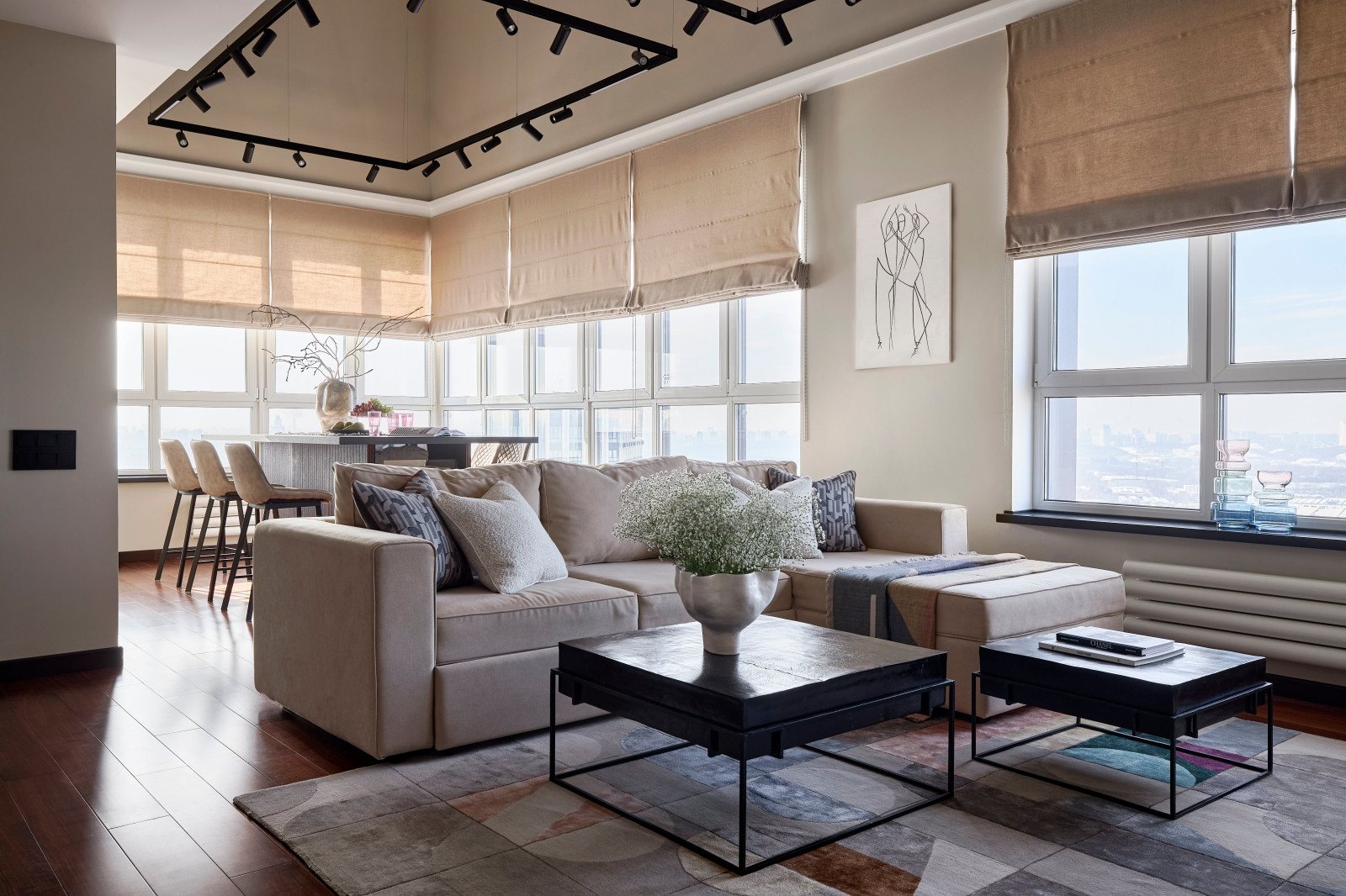 Двухуровневые апартаменты в ЖК Сердце Столицы, г.Москва (реализация)