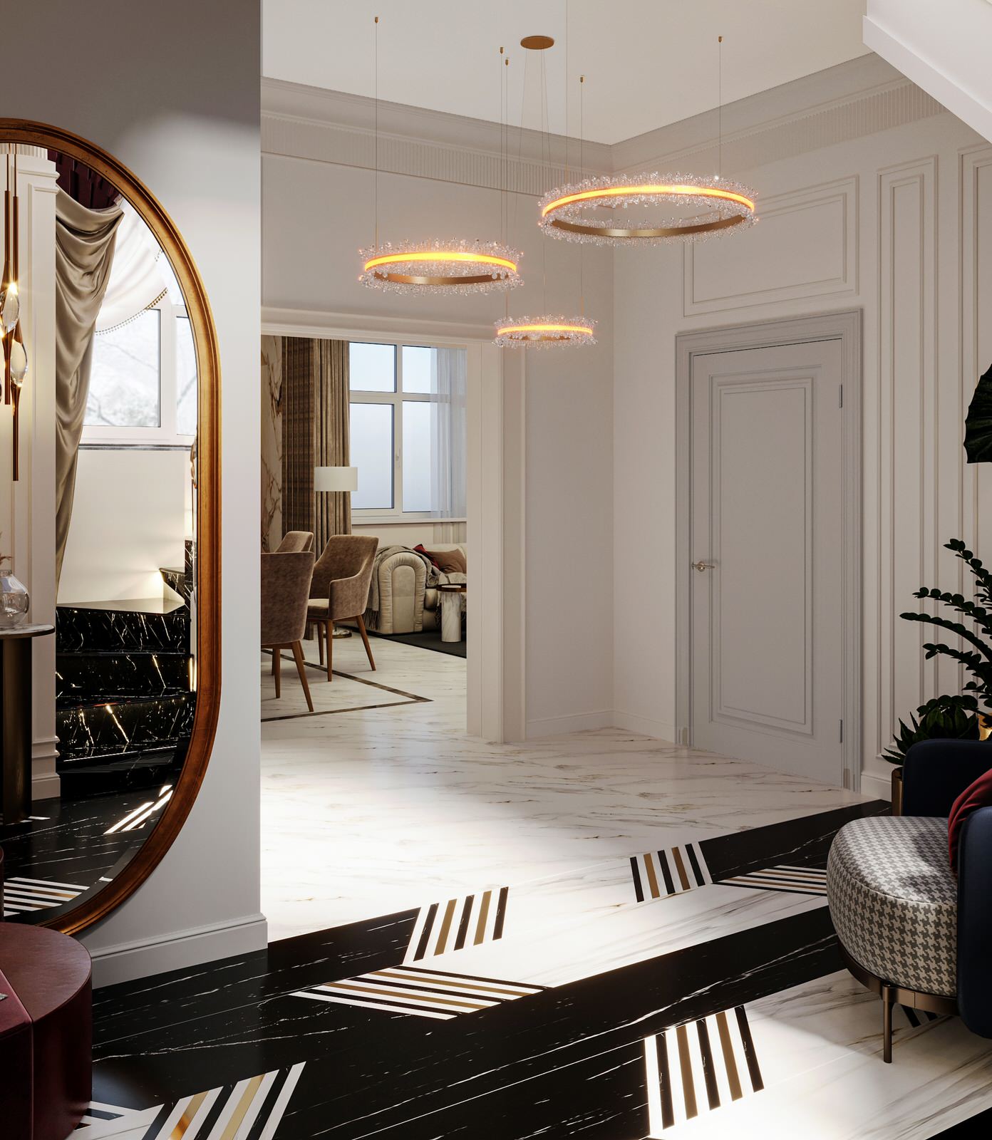 Интерьер частного дома в Краснодаре