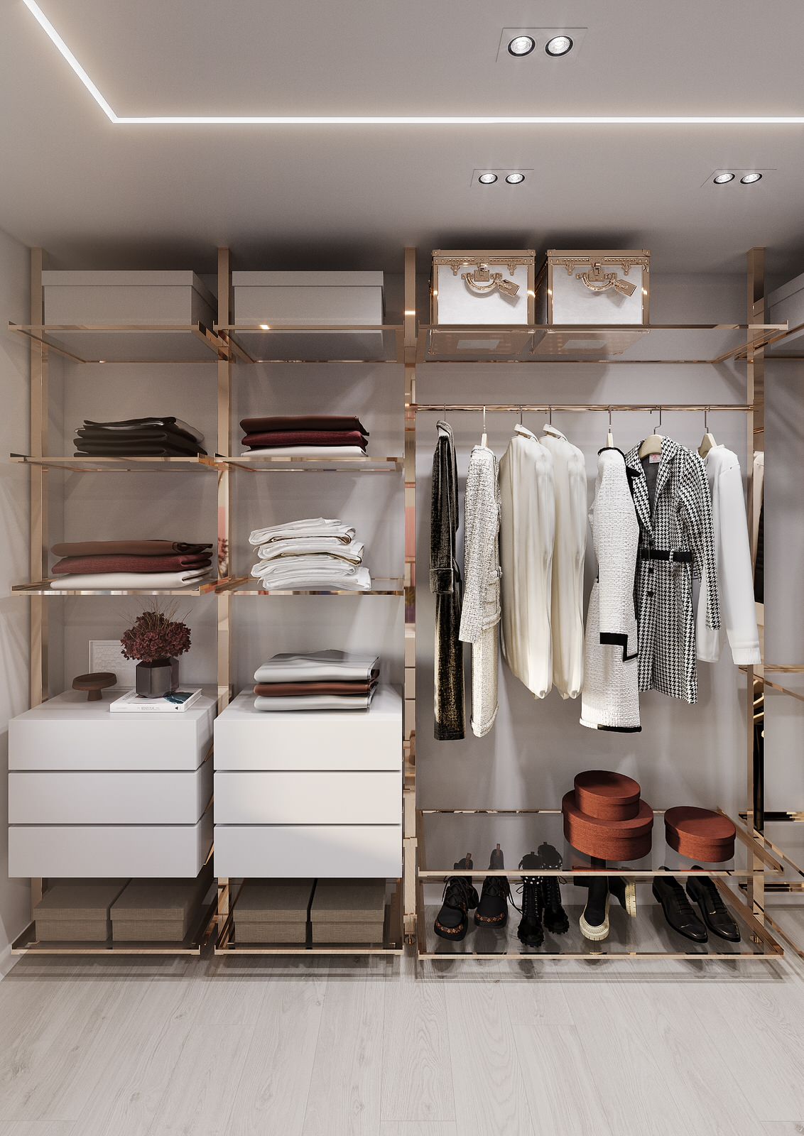 Дизайн-проект яркой квартиры 65 кв.м в современном стиле