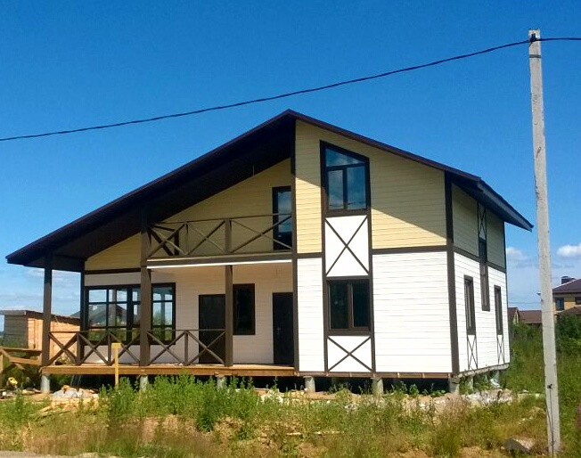 Обложка проекта: Каркасный дом в Вологде