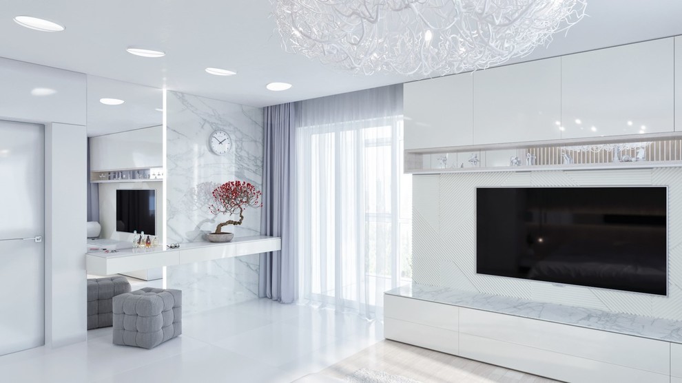 Спальня в двухкомнатной квартире