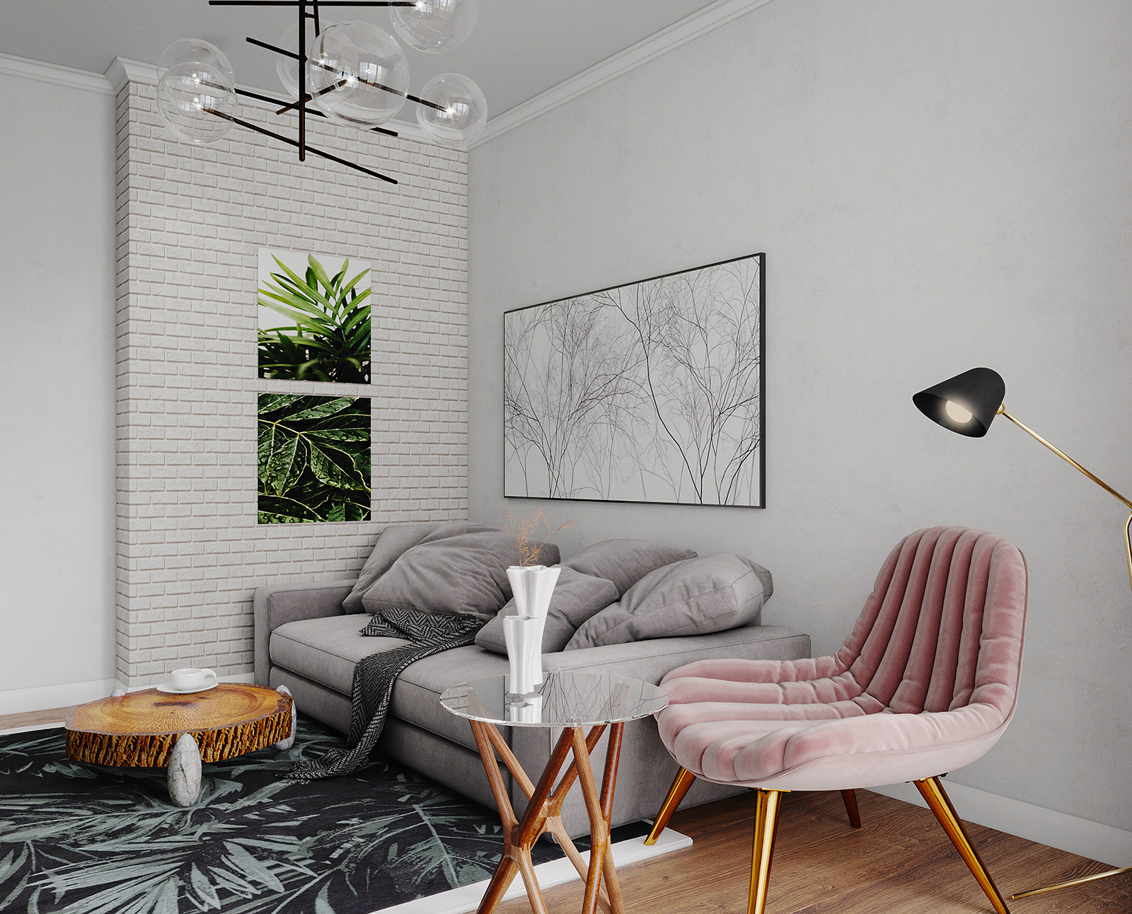 2-ком. кв. ЖК Жилой квартал, г.Сочи, витринный дизайн для продажи