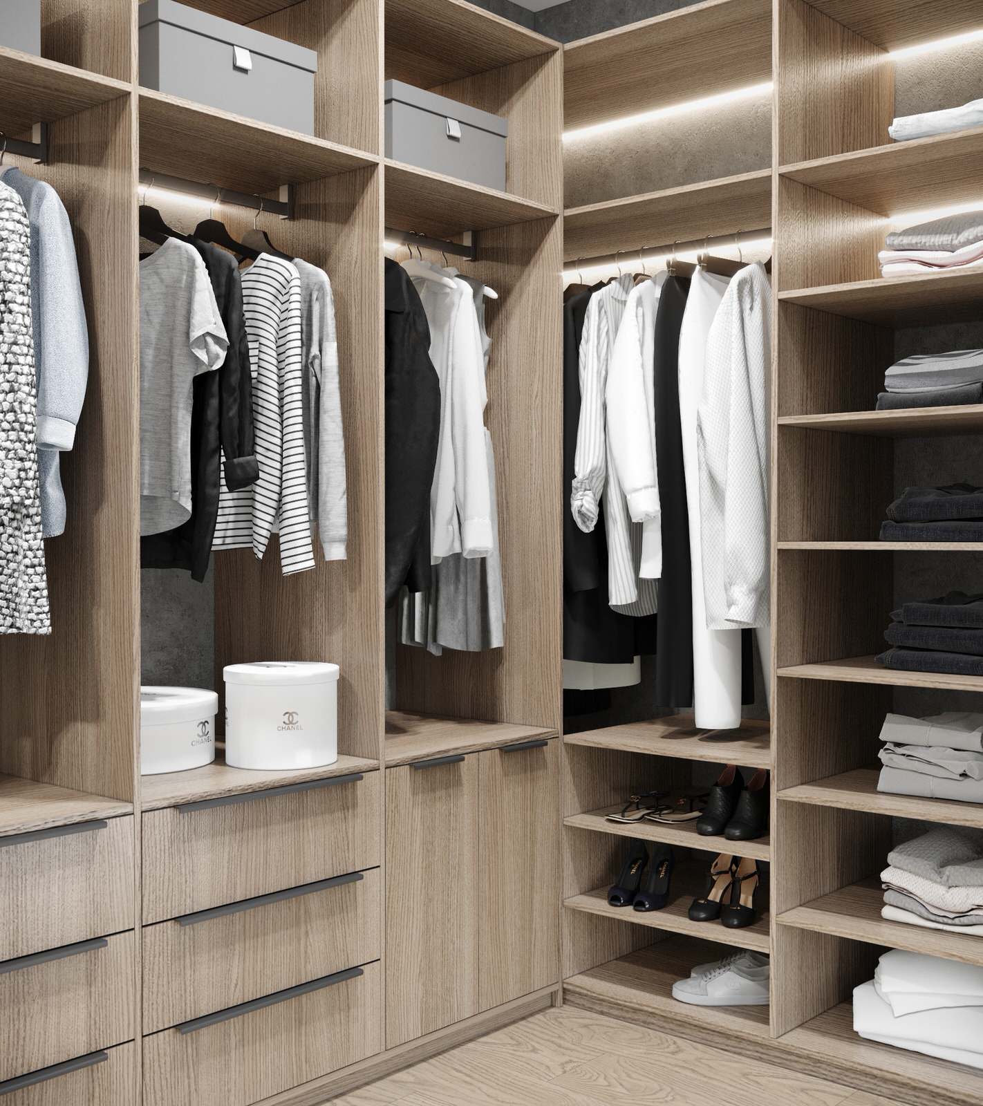 Обложка проекта: Гардеробная комната