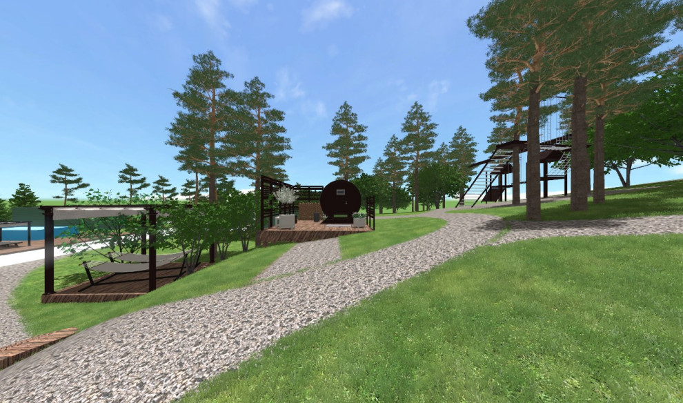 Территория мотеля