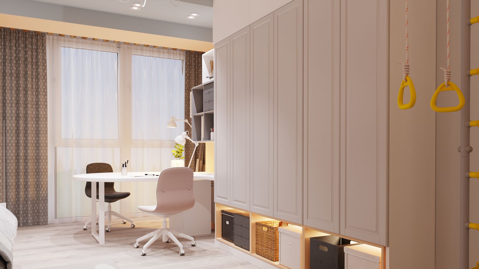 Детская для двух девочек