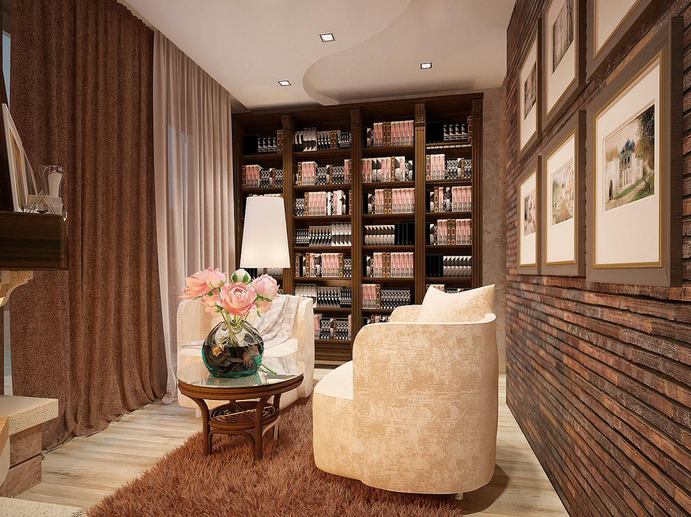 пос. "Медвежье озеро". Интерьер жилого дома