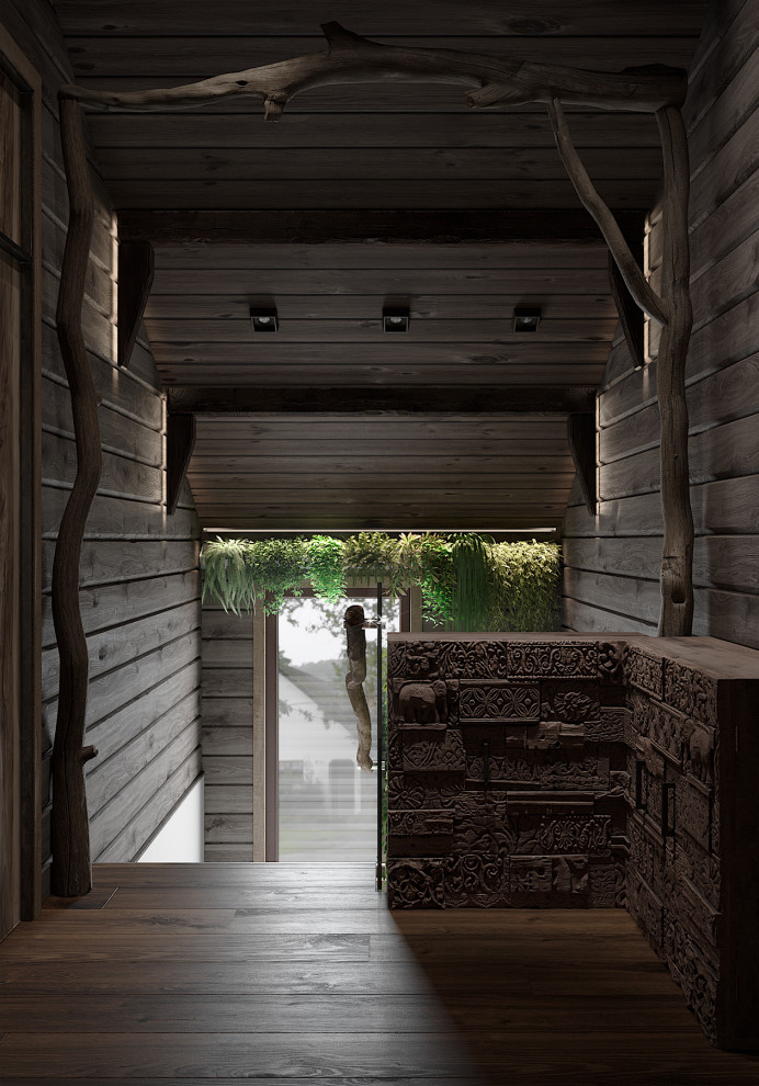 Обложка проекта: Дом из бруса