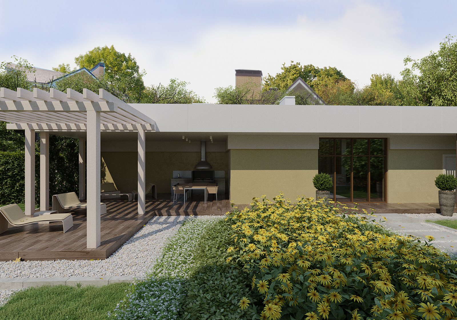 Проект благоустройства и ландшафтного оформления участка