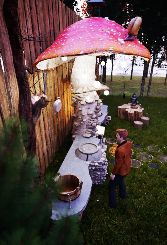 авторский мангал-ГРИБ