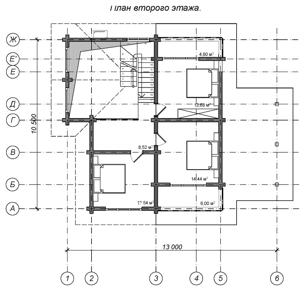 Дом из профилированного бруса