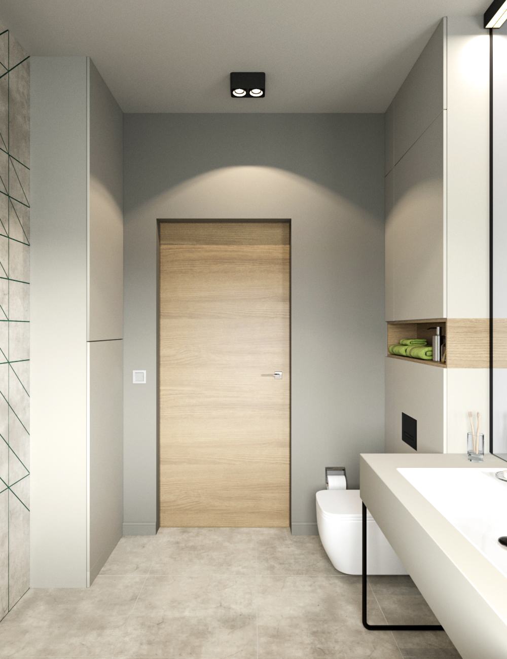 Обложка проекта: Дача Лаки Парк, ванная