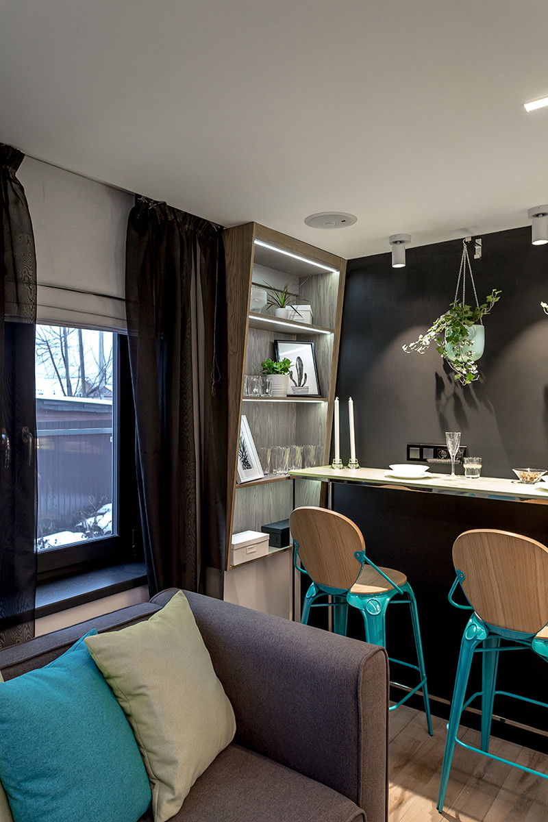 Гостиная с вертушками