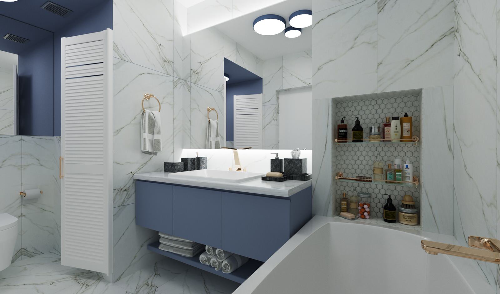 Квартира с яркими акцентами