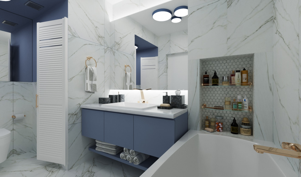 Квартира с яркими акцентами