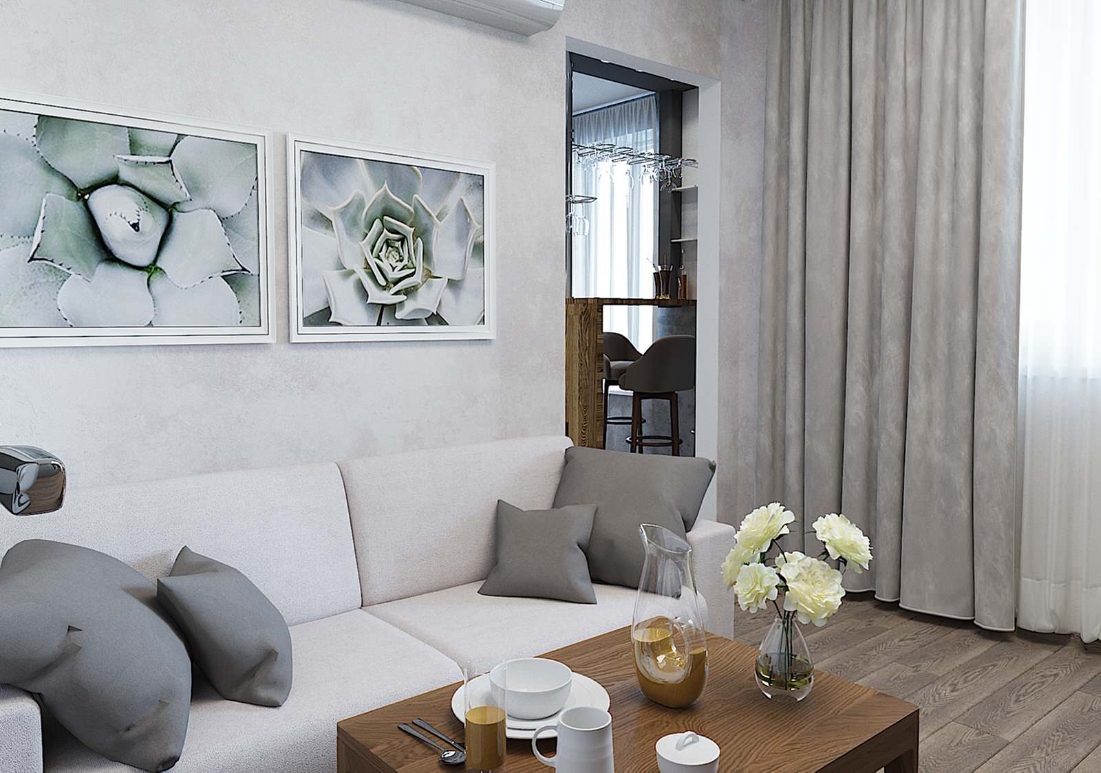 1 к.кв. на Глумилинской