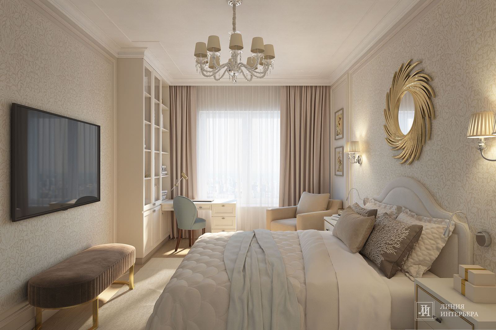 Интерьер квартиры современная классика